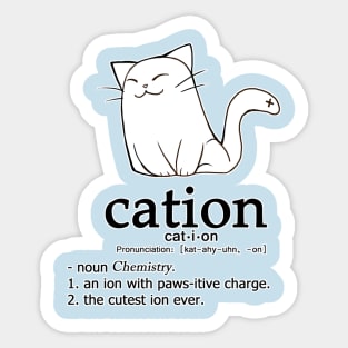 Cation Sticker